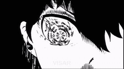 Black And White Drawing Of Tree With Hole GIF
