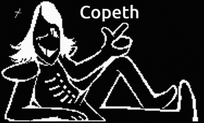Black And White Drawing Person Copeth GIF