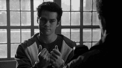 Black And White Dylan O'Brien Void Stiles GIF
