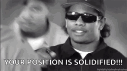 Black And White Eazy E Position Is Solidified GIF