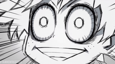 Black And White Face With Tannerfrizzle GIF