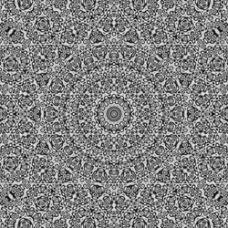 Black And White Fractal GIF