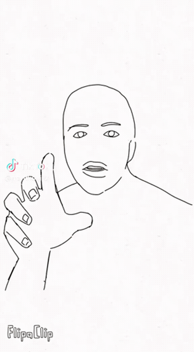 Black And White Ghost Mouth Open Arms Outstretched GIF