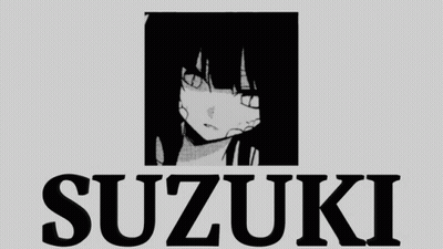 Black And White Girl Suzuki GIF