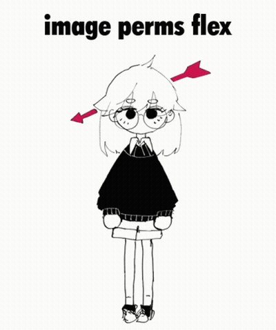 Black And White Girl With Glasses And Arrow In Head GIF
