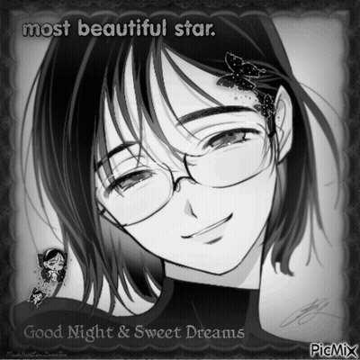 Black And White Girl With Glasses Most Beautiful Star GIF