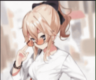 Black And White Girl With Purple Eyes And Black Lipstick GIF