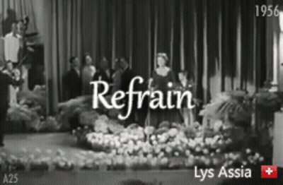 Black And White Group Photo With Refrain Text GIF