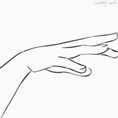 Black And White Hand Holding Red Heart GIF