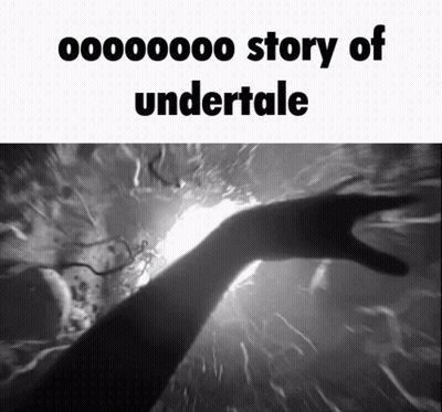 Black And White Hand With 000000 Story Of Undertale GIF