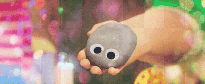 Black And White Head Saying Cope A Bit Harder GIF