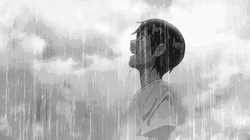 Black And White Hodaka Morishima GIF