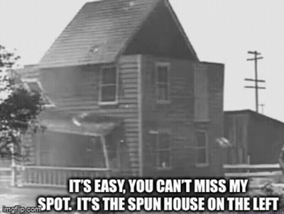 Black And White House GIF