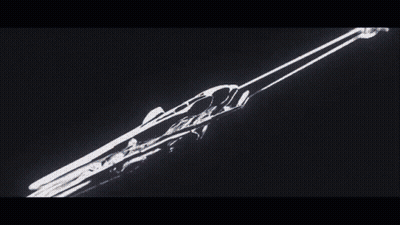 Black And White Image With Word Tru GIF