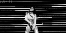 Black And White Jlo Twisting Body GIF