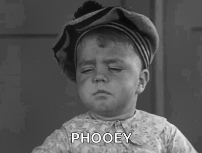 Black And White Little Boy Waving Hat GIF