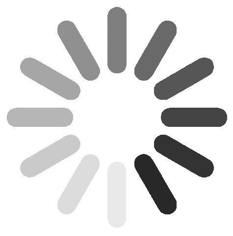 Black And White Loading Circle Sticker