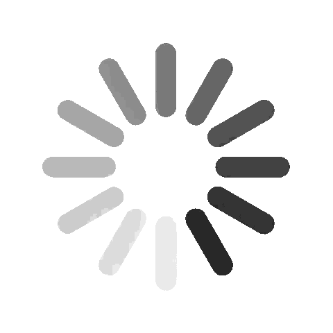 Black And White Loading Icon Sticker