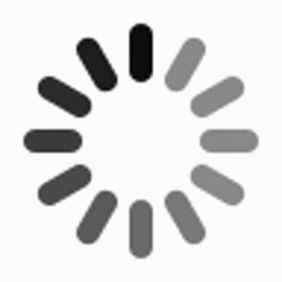 Black And White Loading Icon With Circle Of Dots GIF