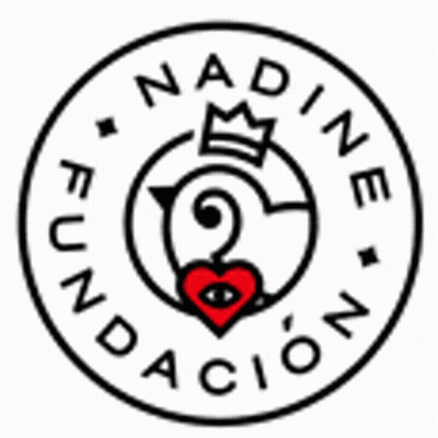 Black And White Logo With Red Heart And Crown GIF