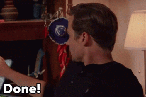 Black And White Man And Woman GIF