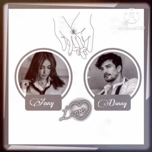 Black And White Man And Woman Holding Hands Danny Love GIF