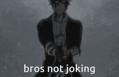 Black And White Man Holding Gun Bros Not Joking GIF