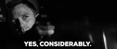 Black And White Man Holding Gun Yes, Considerably GIF
