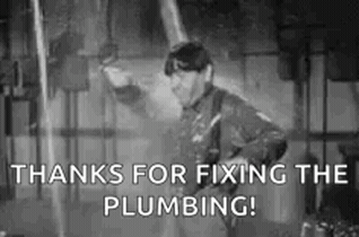 Black And White Man Holding Hammer GIF