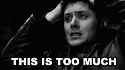 Black And White Man Holding Head GIF