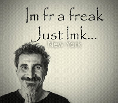 Black And White Man I'm Fra Freak Just Imk New York GIF