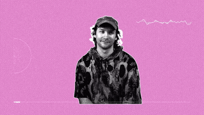 Black And White Man In Baseball Cap GIF