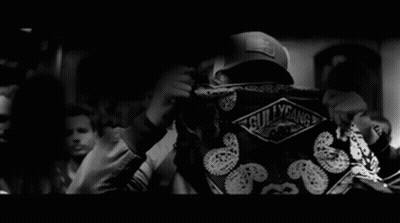 Black And White Man In Guilty Gang Jacket GIF