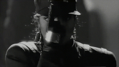 Black And White Man In Hat And Sunglasses With Letter S GIF
