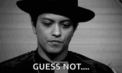 Black And White Man In Hat Saying Guess Not GIF