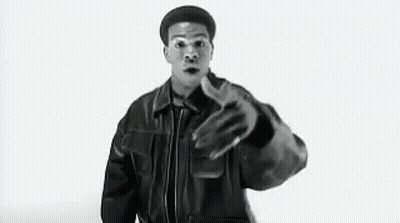 Black And White Man In Leather Jacket GIF