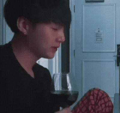 Black And White Man In Mask With UWU GIF