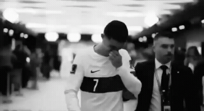 Black And White Man In Nike Jersey Number 7 GIF