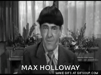 Black And White Man In Suit And Tie Max Holloway GIF