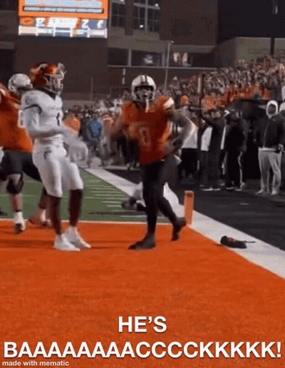 Black And White Man In Suit Saying The King Is Back GIF