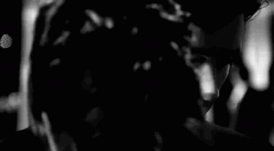 Black And White Man In Suit Smoking Cigarette GIF