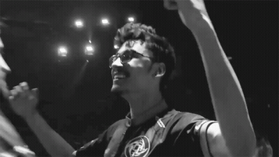 Black And White Man In Sunglasses Laughing GIF
