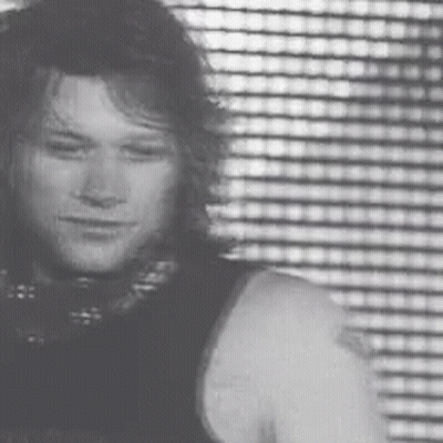 Black And White Man In Tank Top GIF