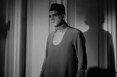 Black And White Man In Turban GIF