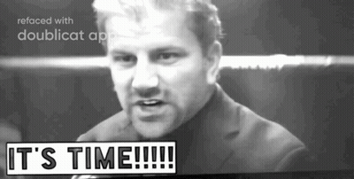 Black And White Man It's Time!!! GIF