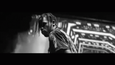 Black And White Man On Stage GIF