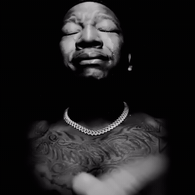 Black And White Man Praying GIF