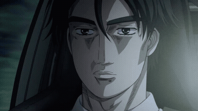 Black And White Man's Face Drawing GIF