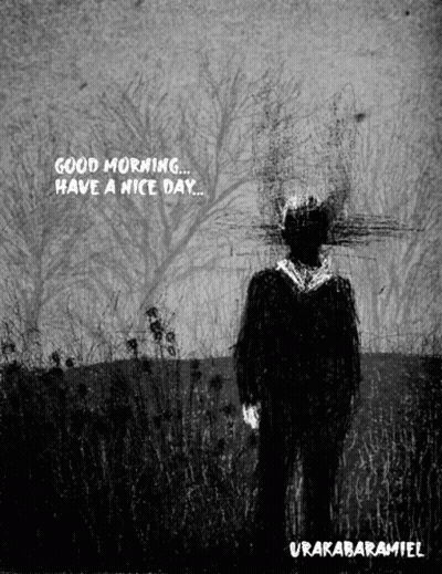 Black And White Man Saying Good Morning Have A Nice Day GIF