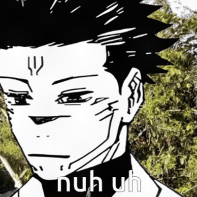 Black And White Man Saying Nuh Uh GIF